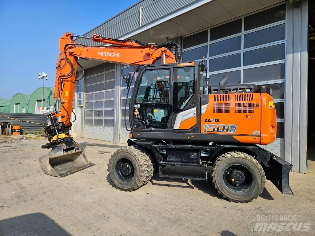 Hitachi ZX150W-7 Kolesové rýpadlá