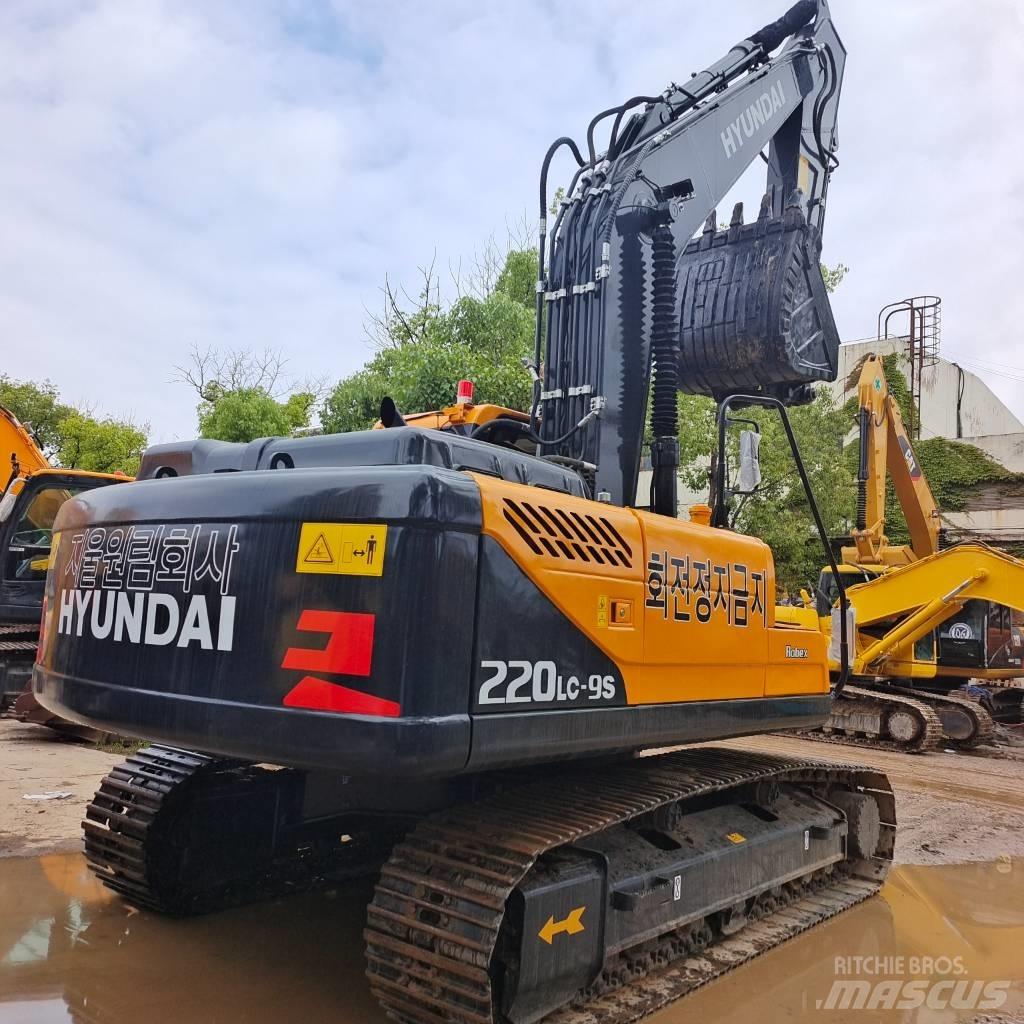 Hyundai 220lc-9s Pásové rýpadlá