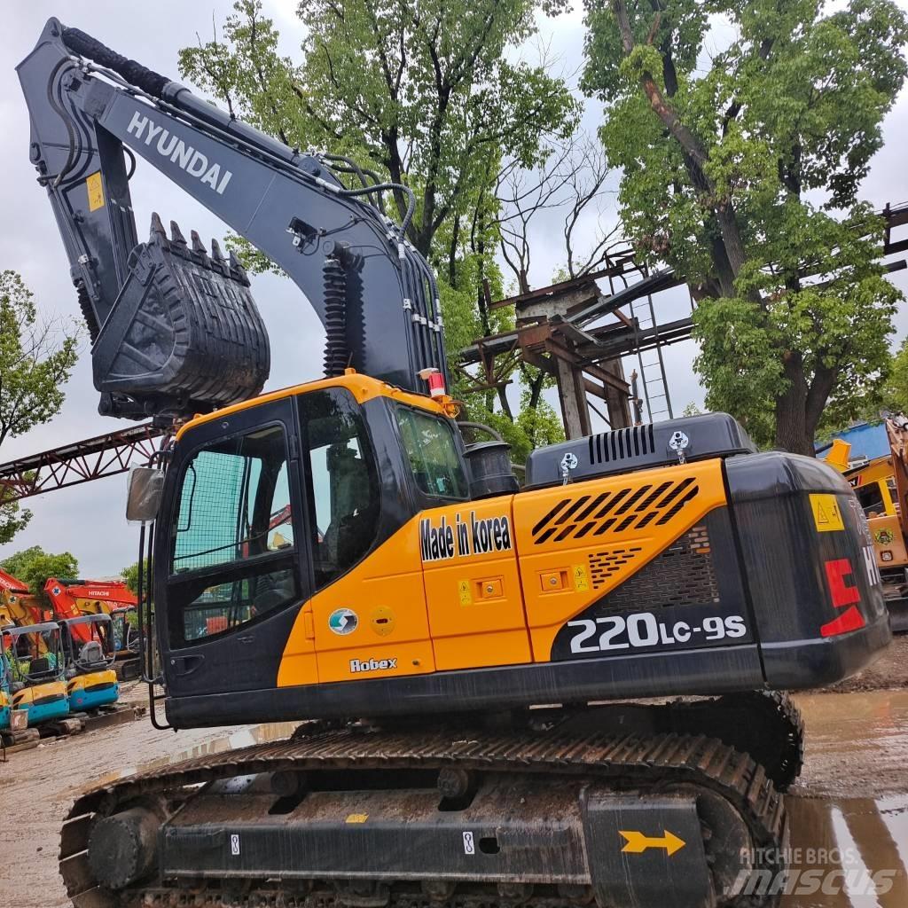 Hyundai 220lc-9s Pásové rýpadlá