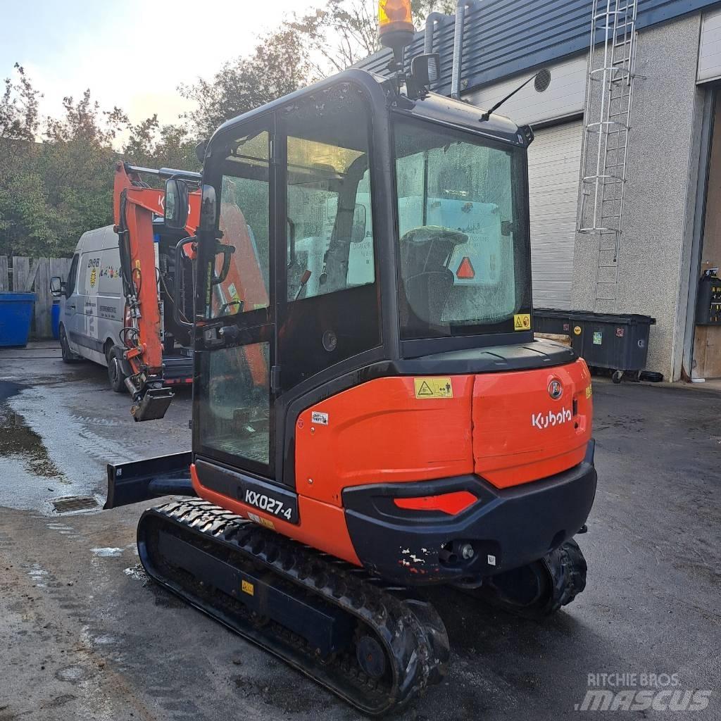 Kubota KX 027-4 Mini rýpadlá < 7t