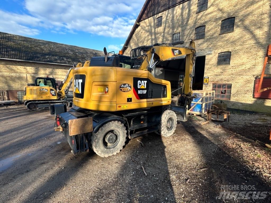 CAT M315 Kolesové rýpadlá