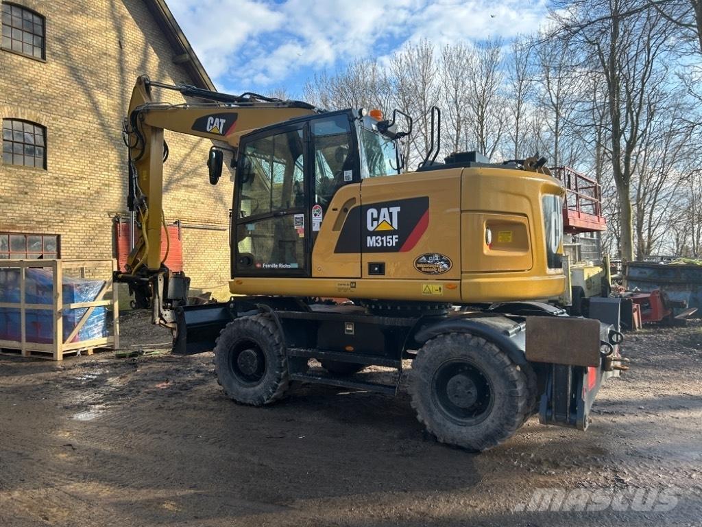 CAT M315F Kolesové rýpadlá