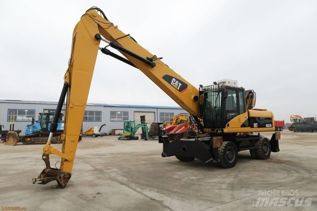 CAT M 322 D Stroje pre manipuláciu s odpadom