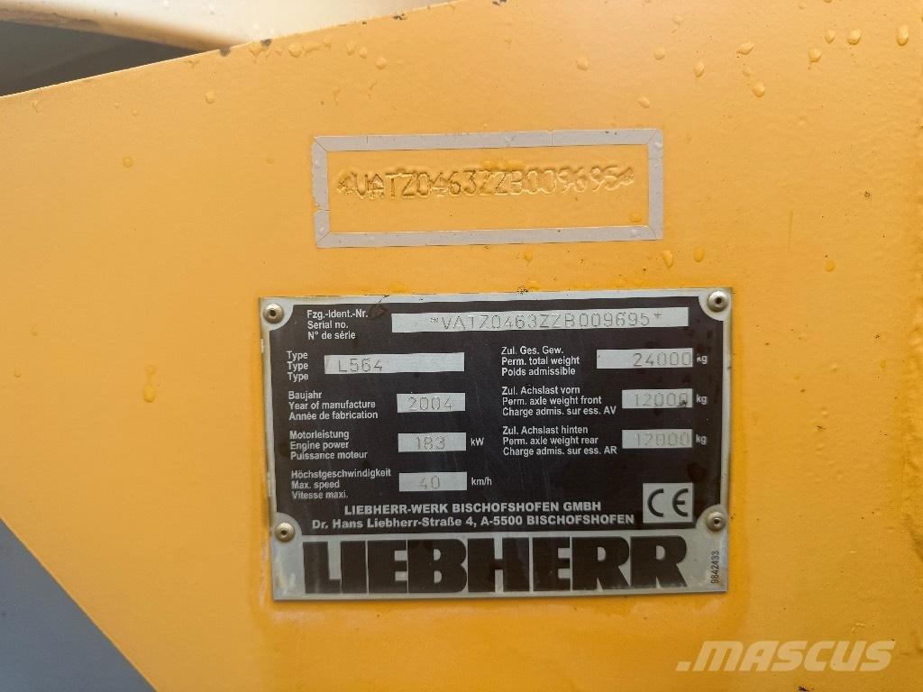 Liebherr L 564 Kolesové nakladače