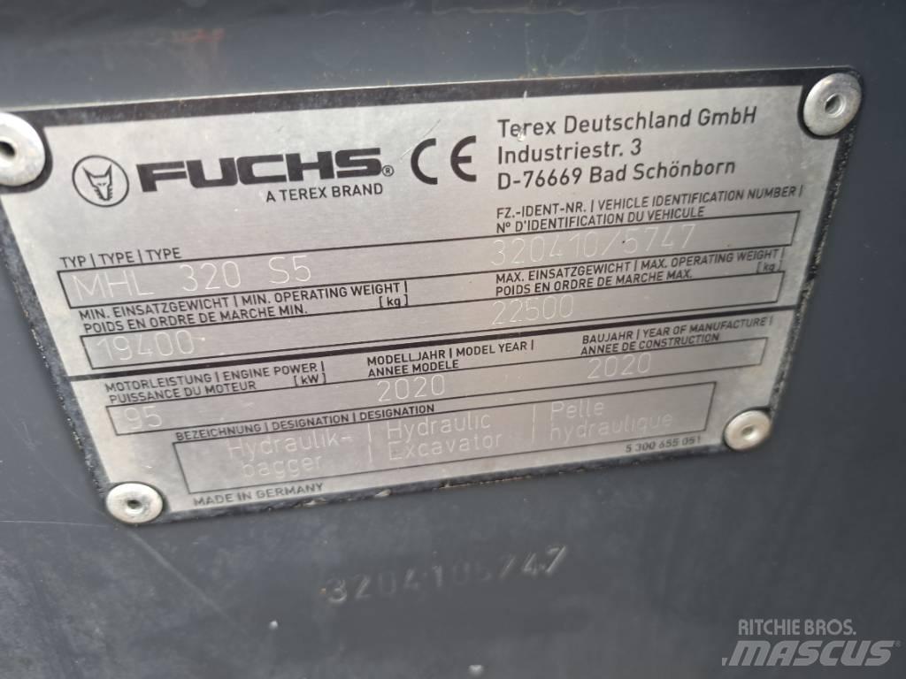 Fuchs MHL320F Stroje pre manipuláciu s odpadom