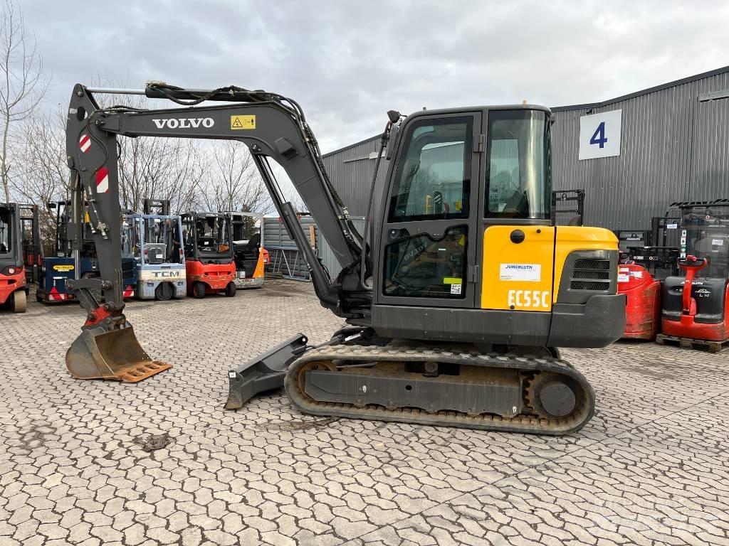 Volvo EC55C Mini rýpadlá < 7t