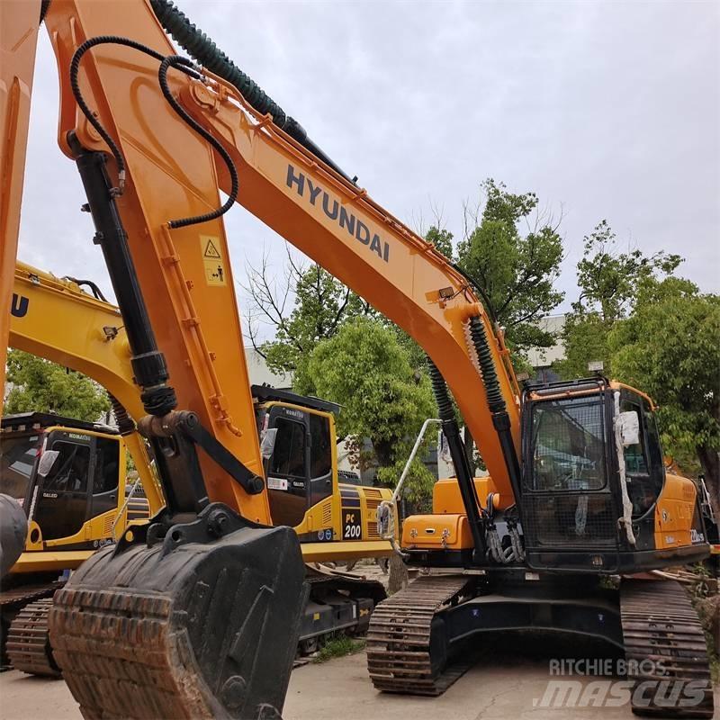 Hyundai 220LC -9S Pásové rýpadlá