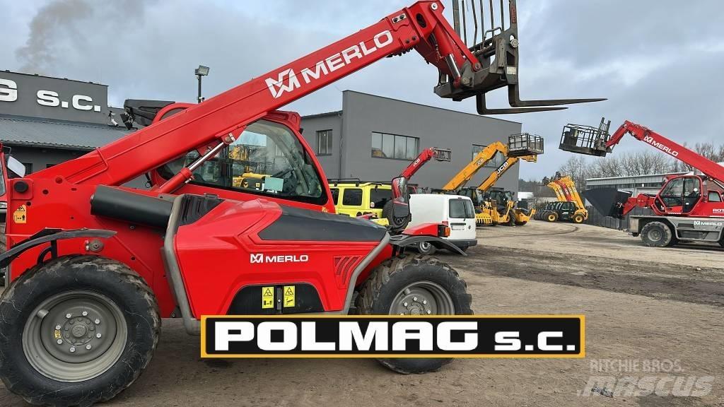 Merlo TF 38.7-120 Teleskopické kolesové nakladače