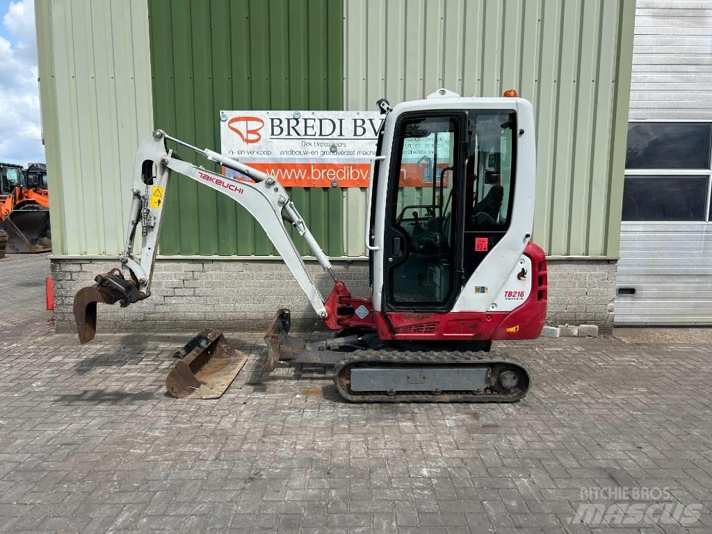Takeuchi TB 216 Mini rýpadlá < 7t