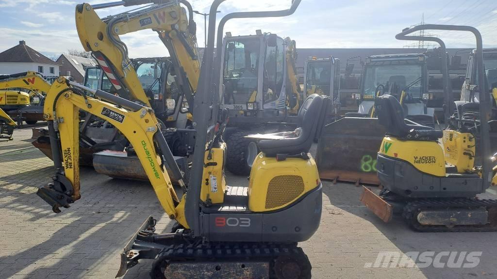 Wacker Neuson 803 Pásové rýpadlá