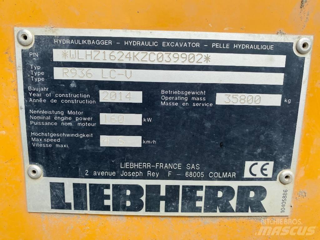 Liebherr R 936 LC Pásové rýpadlá