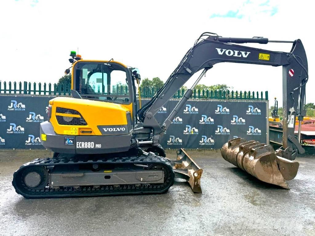 Volvo ECR 88 D PRO Midi rýpadlá 7 t - 12 t