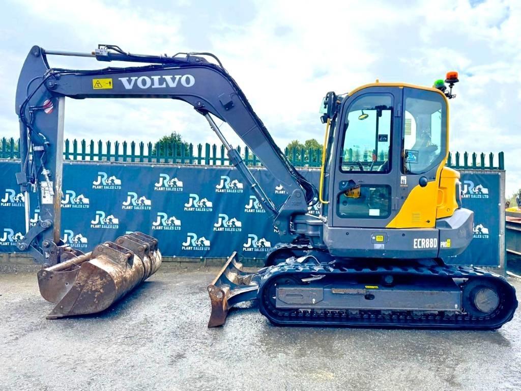 Volvo ECR 88 D PRO Midi rýpadlá 7 t - 12 t