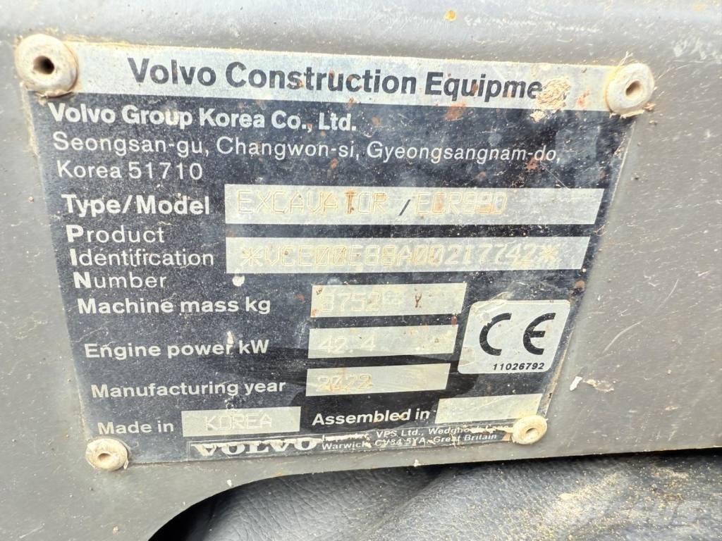 Volvo ECR 88 D PRO Midi rýpadlá 7 t - 12 t