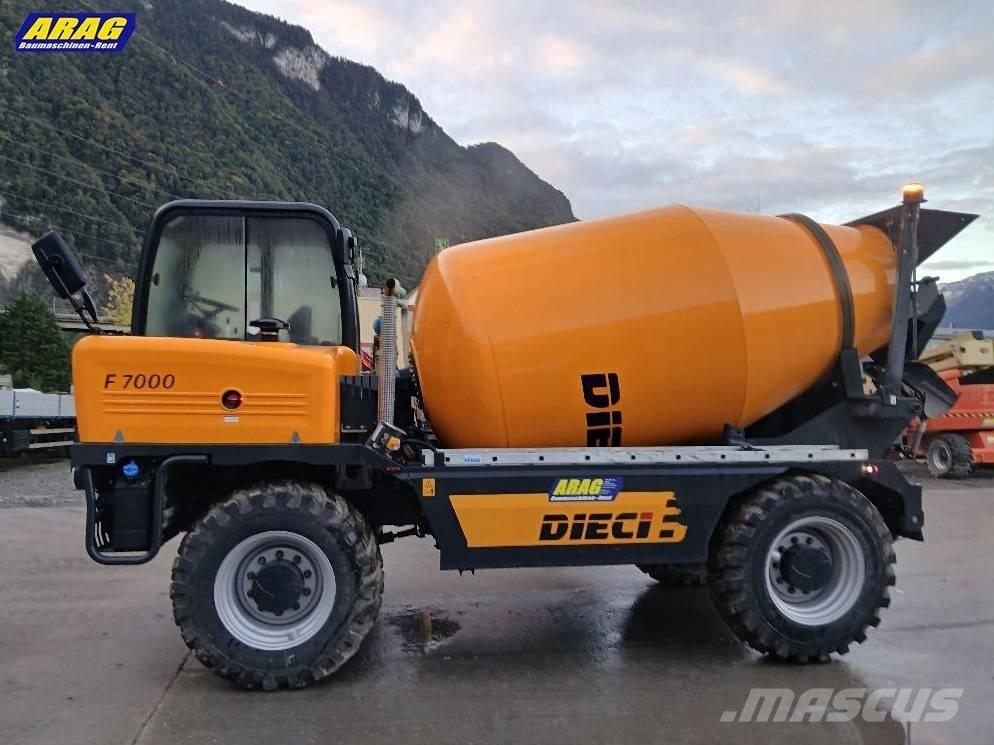 Dieci F7000 Stavebné miešačky