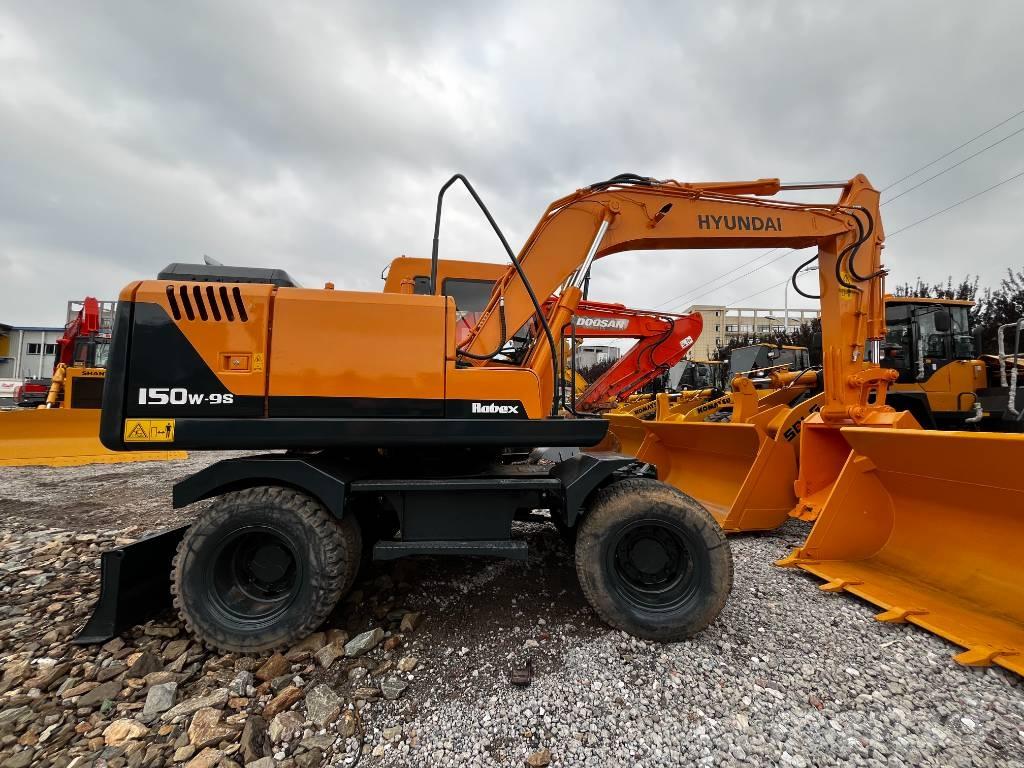 Hyundai 150W-9 Kolesové rýpadlá