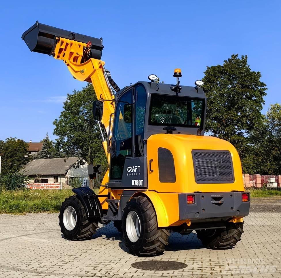 Kraft K780T Teleskopické kolesové nakladače