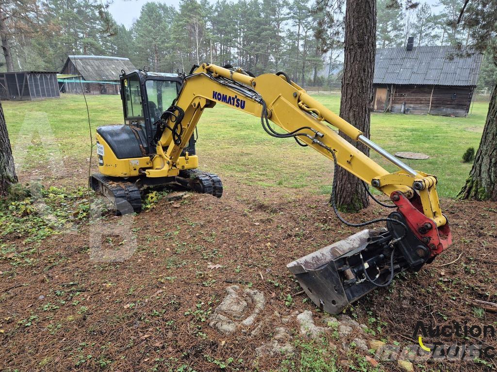 Komatsu PC55MR-5E0 Mini rýpadlá < 7t