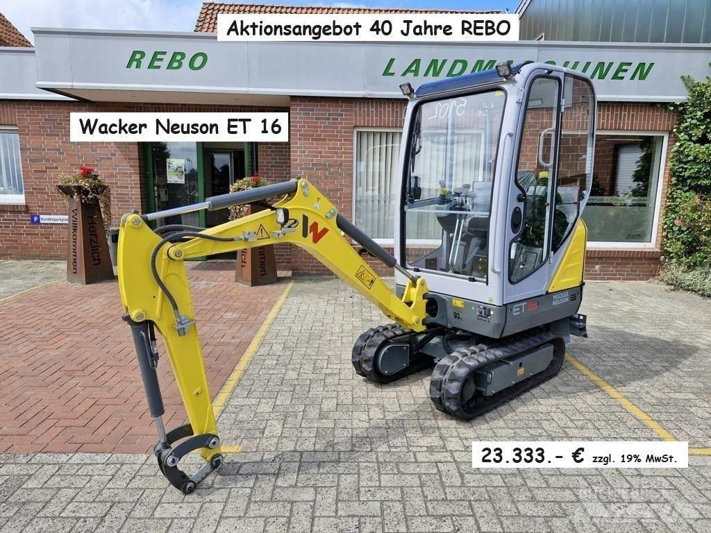 Wacker ET 16 Mini rýpadlá < 7t