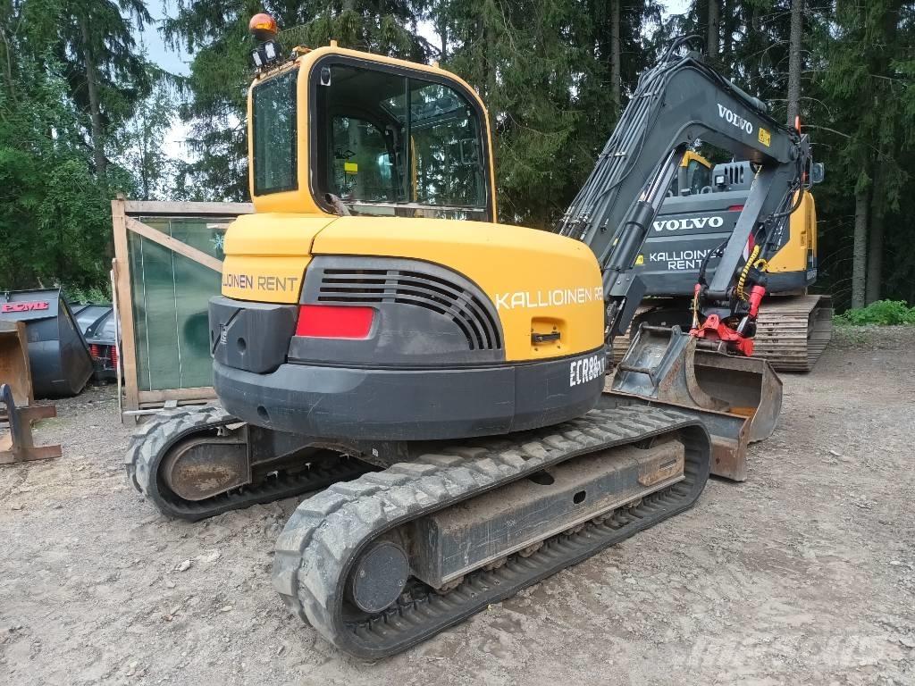 Volvo ECR 88 PLUS Midi rýpadlá 7 t - 12 t