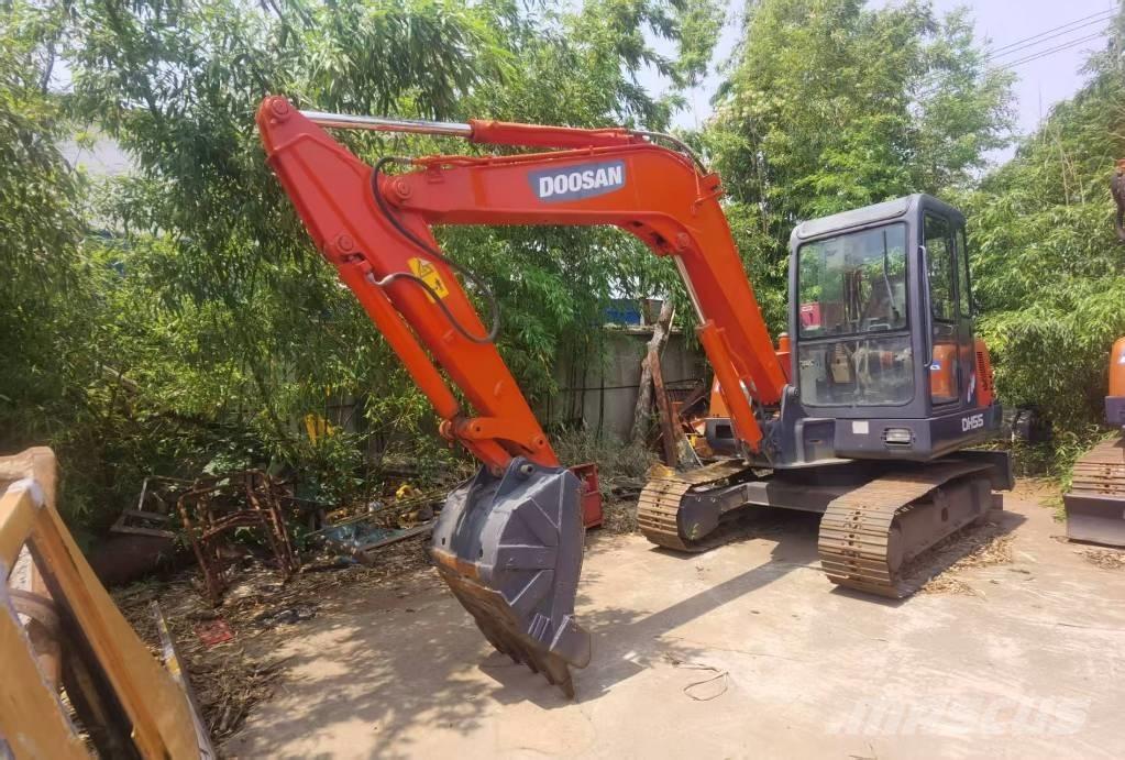 Doosan DH 55 Mini rýpadlá < 7t