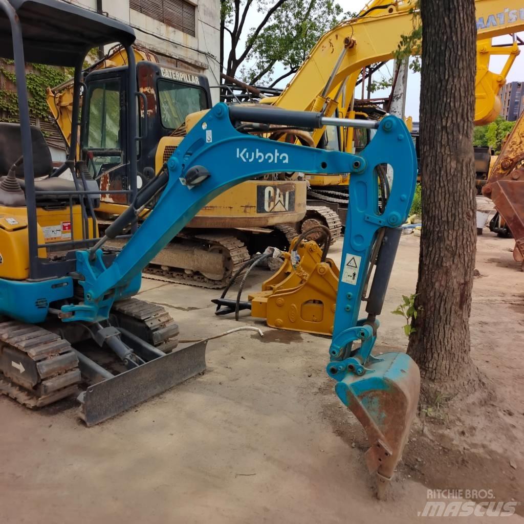Kubota U 15 Mini rýpadlá < 7t