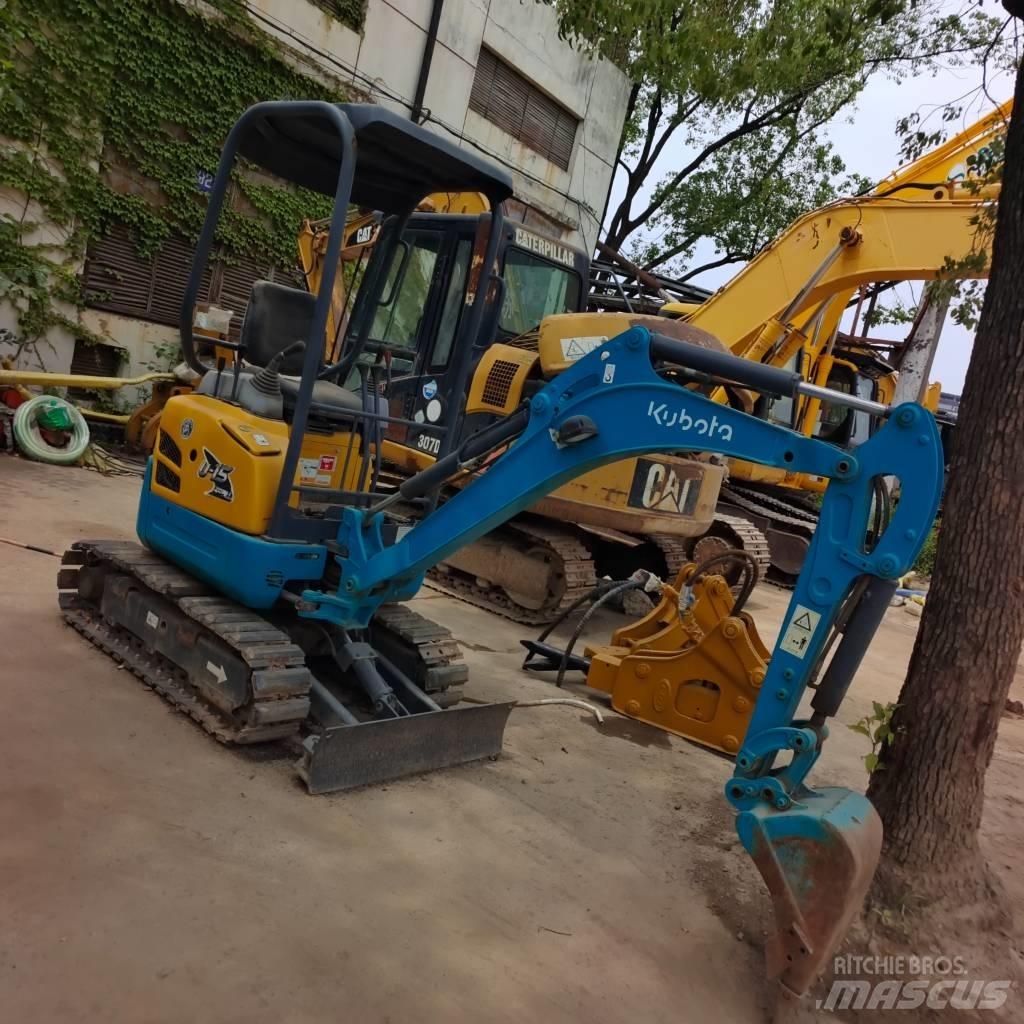 Kubota U 15 Mini rýpadlá < 7t
