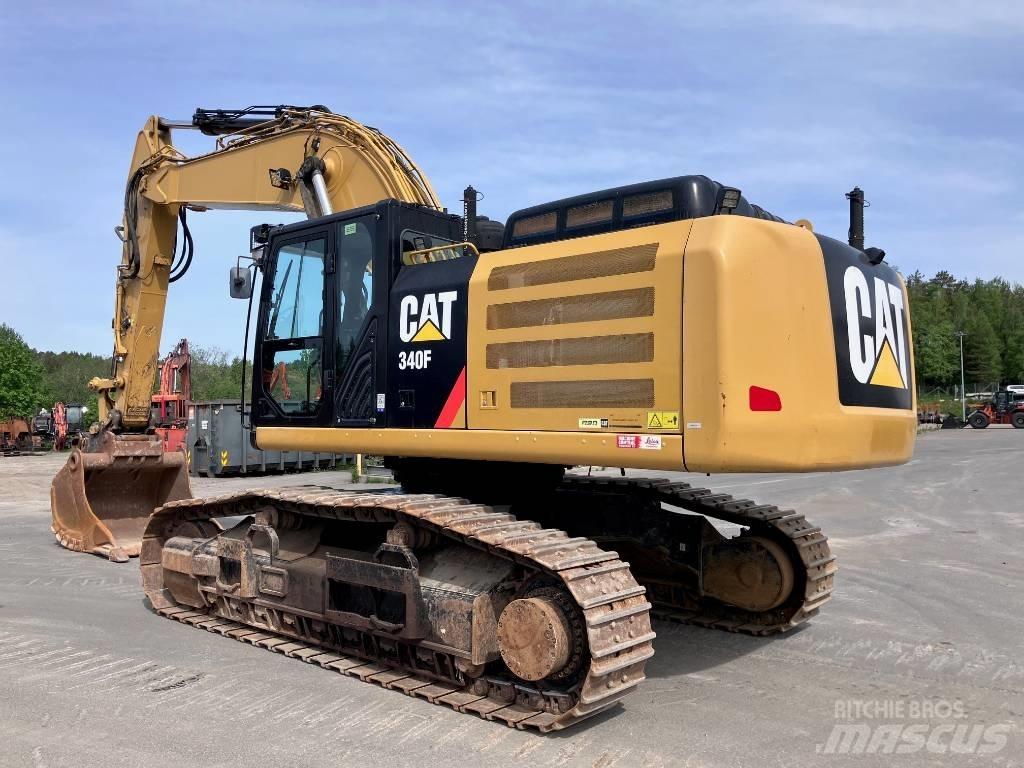 CAT 340F Pásové rýpadlá