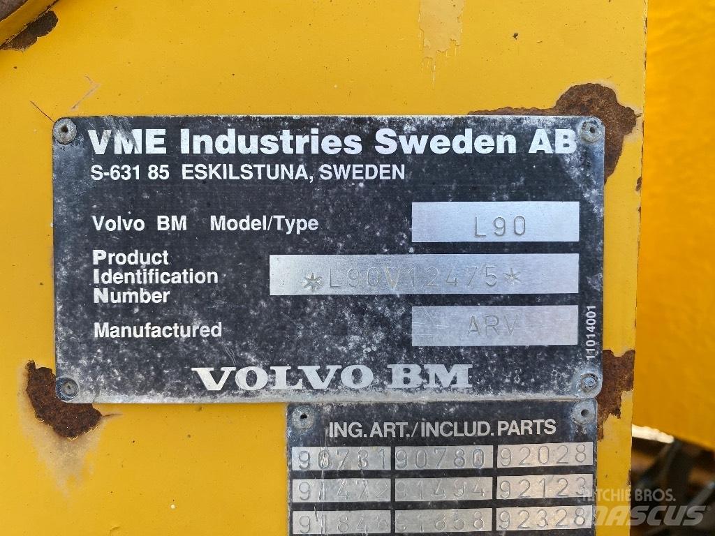 Volvo BM L 90 Kolesové nakladače