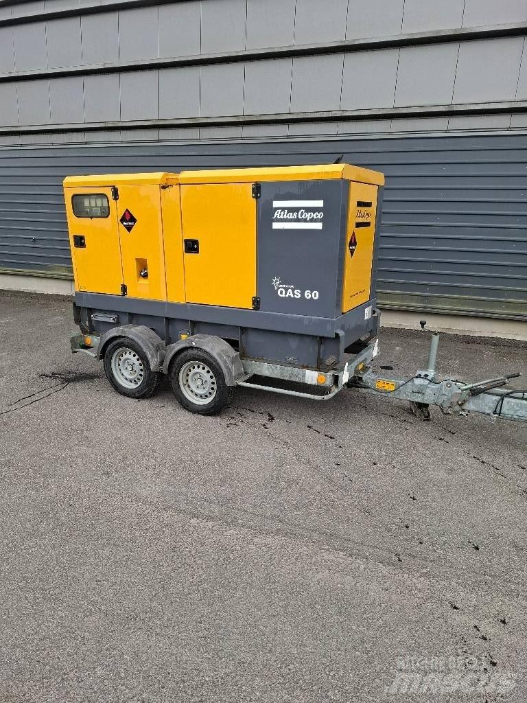 Atlas Copco QAS 60 Naftové generátory