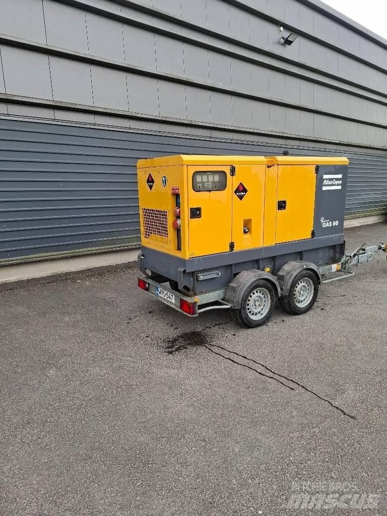 Atlas Copco QAS 60 Naftové generátory