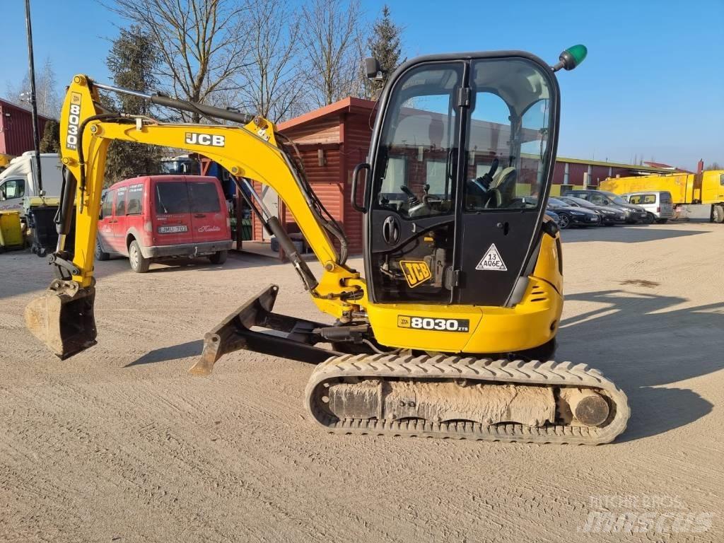 JCB 8030 ZTS Mini rýpadlá < 7t