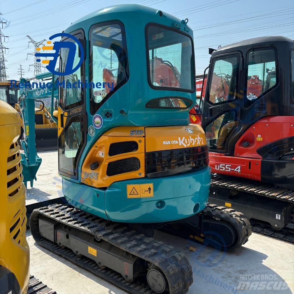 Kubota U 25 Mini rýpadlá < 7t