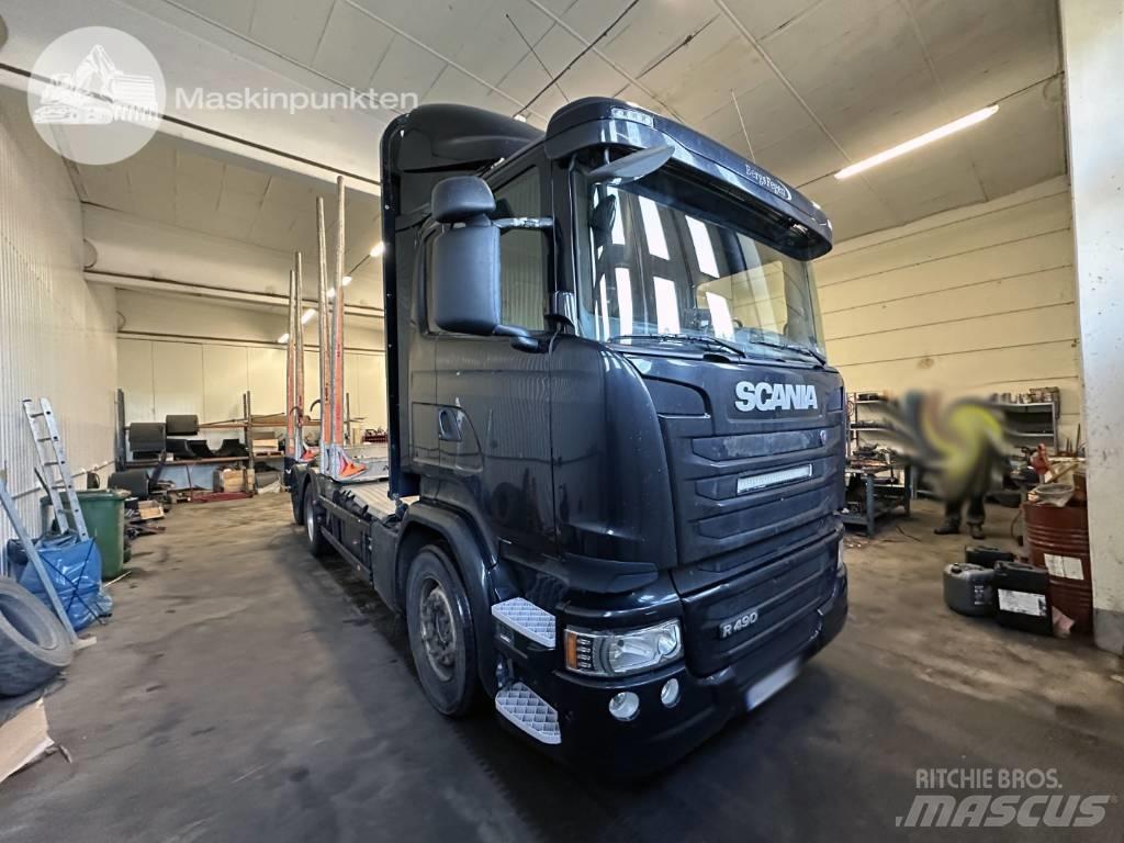 Scania R 490 LB Nákladné vozidlá na prepravu dreva