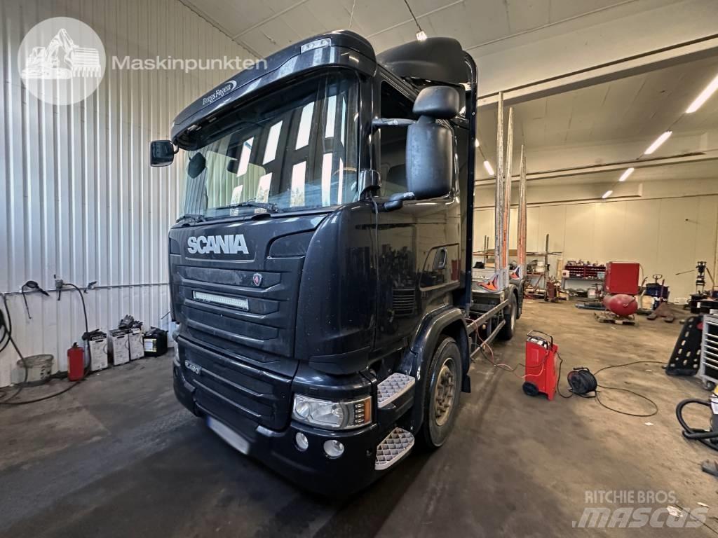 Scania R 490 LB Nákladné vozidlá na prepravu dreva
