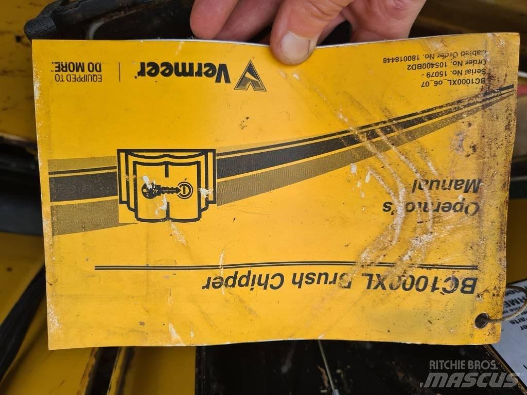 Vermeer BC1000XL Štiepkovače