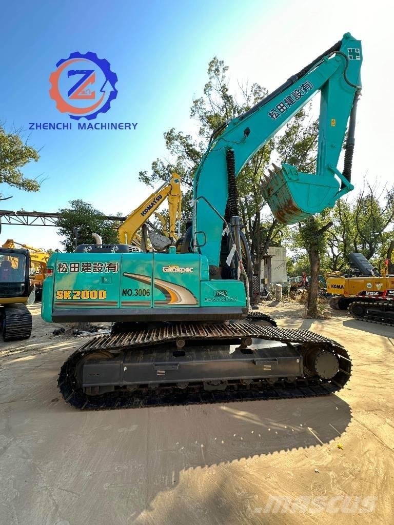 Kobelco SK 200 Pásové rýpadlá