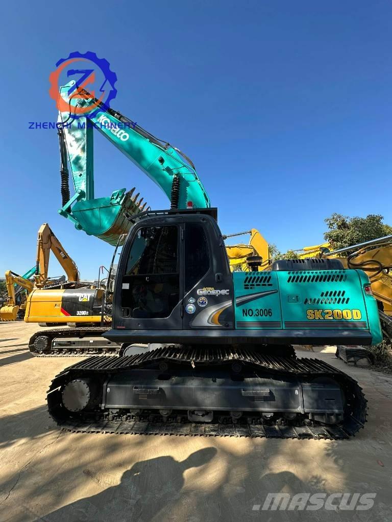 Kobelco SK 200 Pásové rýpadlá