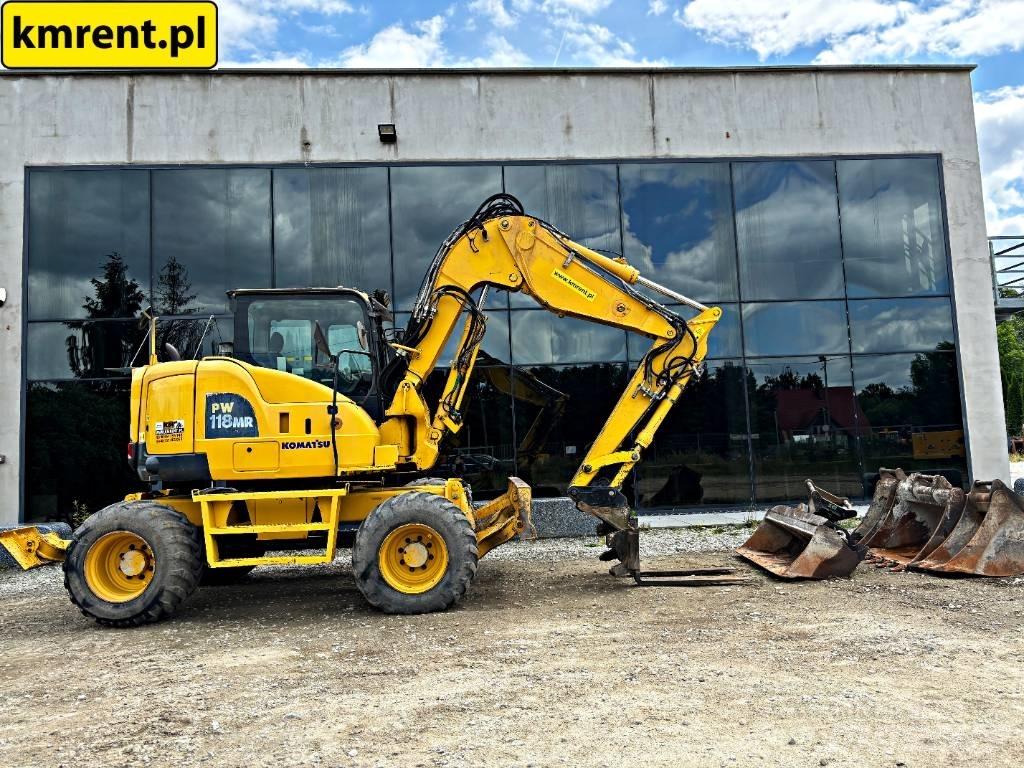 Komatsu PW 118 MR-8 Kolesové rýpadlá