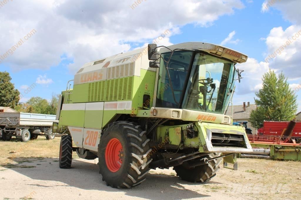 CLAAS Mega 208 Kombinované zberacie stroje
