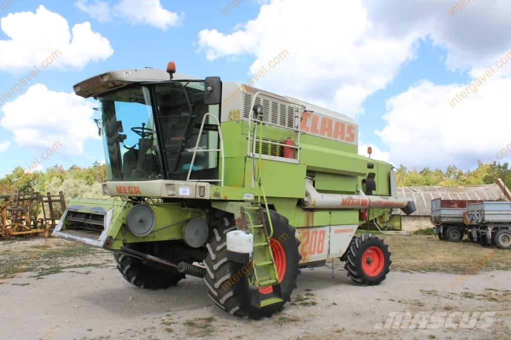 CLAAS Mega 208 Kombinované zberacie stroje