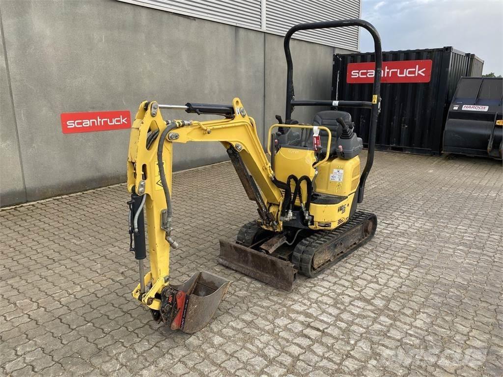 Yanmar VIO12 Kolesové rýpadlá