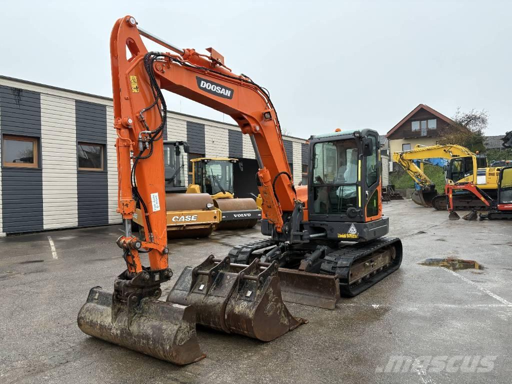 Doosan DX 85 R-3 Midi rýpadlá 7 t - 12 t