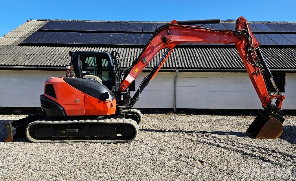 Kubota KX 080-4 Midi rýpadlá 7 t - 12 t