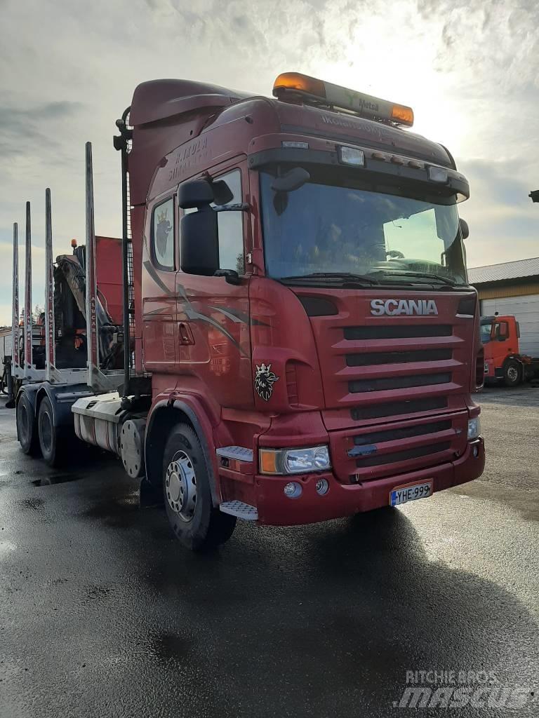 Scania R 620 Nákladné vozidlá na prepravu dreva