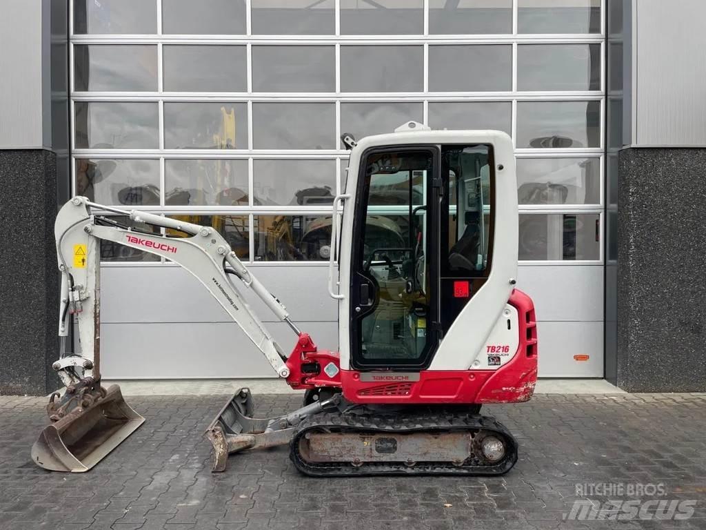 Takeuchi TB216 Mini rýpadlá < 7t