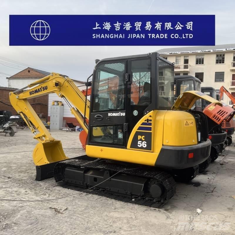 Komatsu PC 56 Pásové rýpadlá