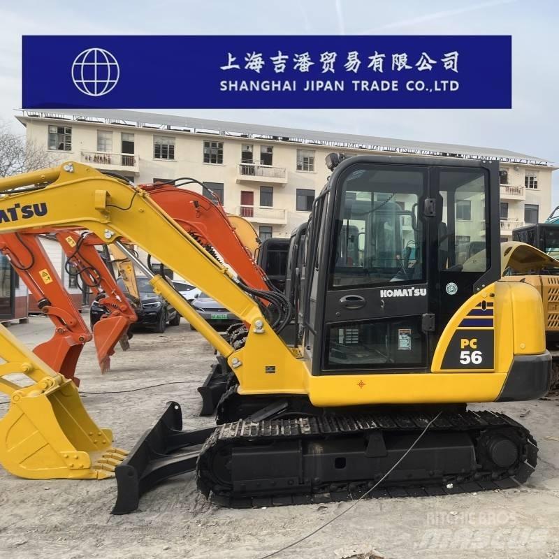 Komatsu PC 56 Pásové rýpadlá