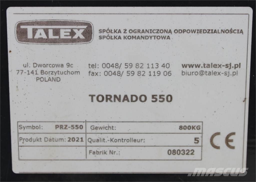 Talex Tornado 550 Obracače a zhrabovače sena