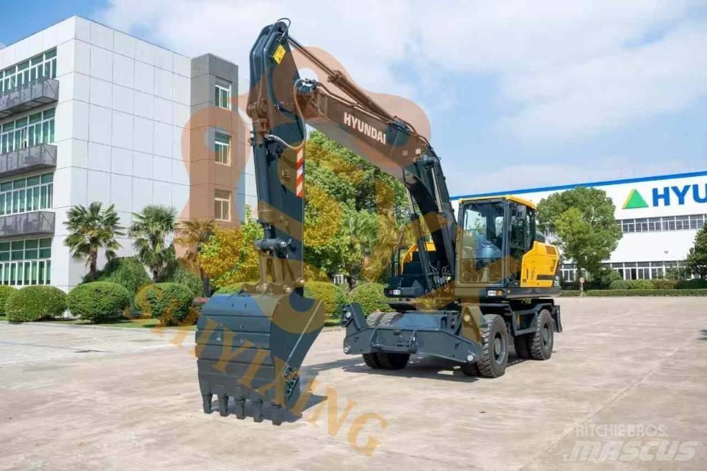 Hyundai HW210 Kolesové rýpadlá
